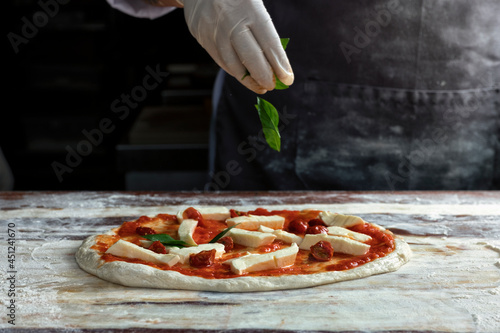 Preparing Pizza