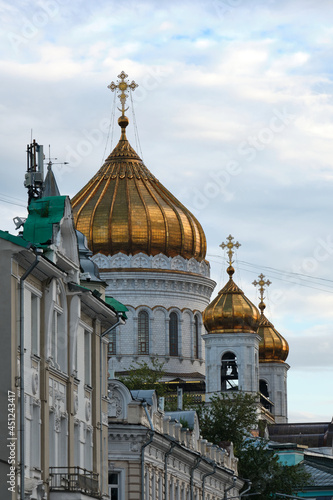 Moscow, Russia - 07.23.2021: Cathedral of Christ the Savior