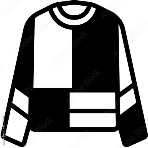 shirt solid line icon