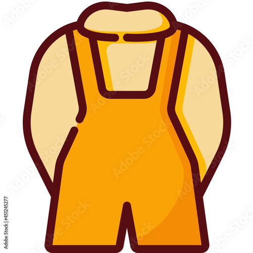 overall Two Tone icon