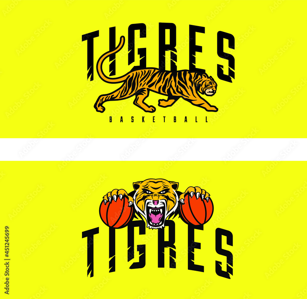 logo sport tigres vector illustration logo sport art work icon