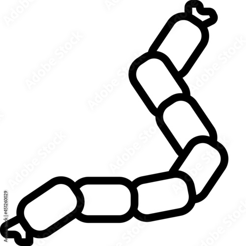 sausages line icon