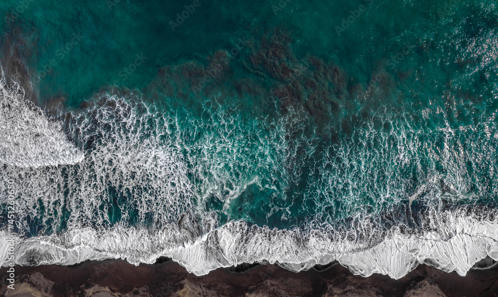 Fototapeta premium waves from the air