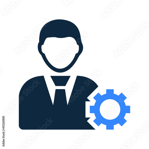 Management, planning icon. Simple editable vector illustration. © 121icons