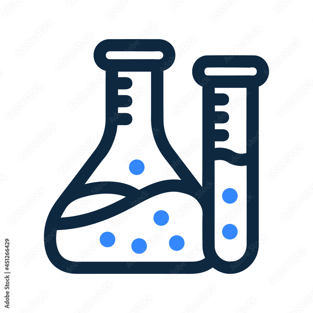 Science, laboratory, chemical icon. Simple editable vector design isolated on a white background. Science, laboratory, chemical icon. Simple editable vector design isolated on a white background.