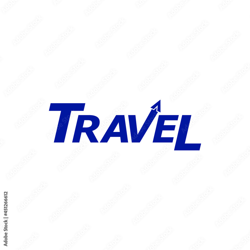 Creative logo for travel business