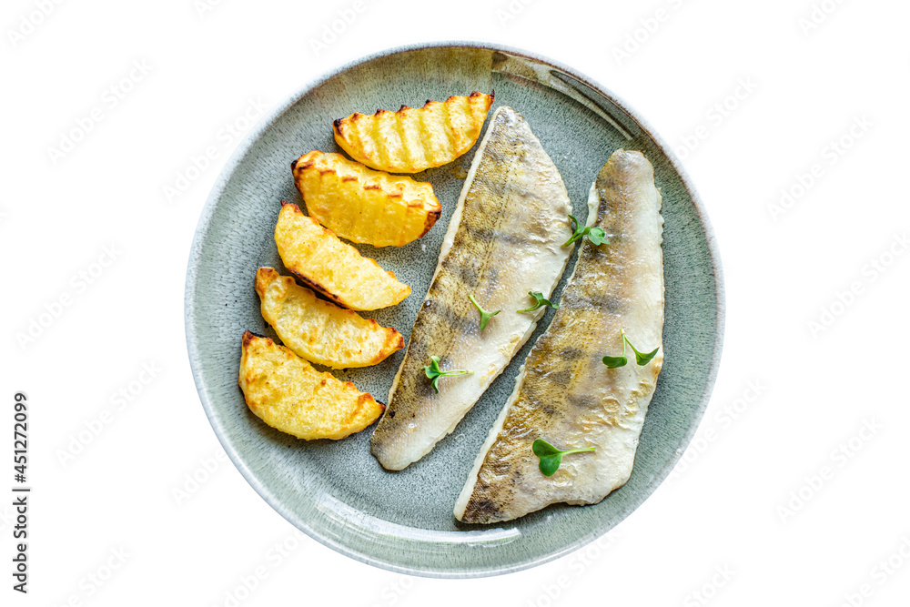 fish and chips fried potatoe snack perch fish fresh seafood meal copy space food background rustic top view fish and chips fried potatoe snack perch fish fresh seafood meal copy space food background rustic top view