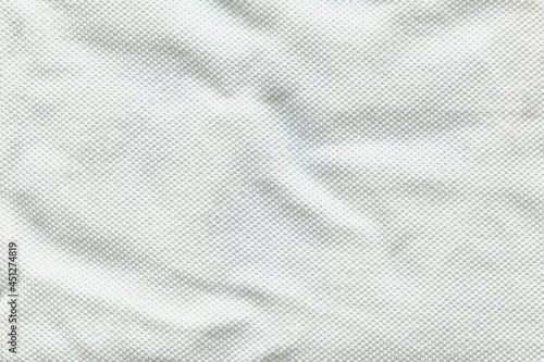 Cotton Bag paper texture. White canvas.
