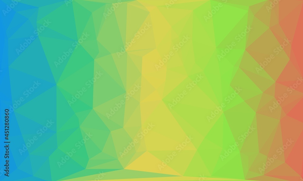 Fototapeta premium vibrant creative prismatic background with polygonal pattern
