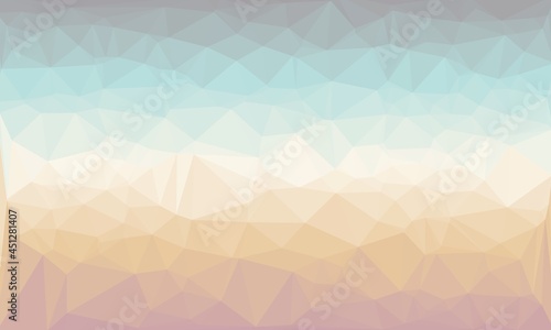 vibrant minimal multicolored polygonal background