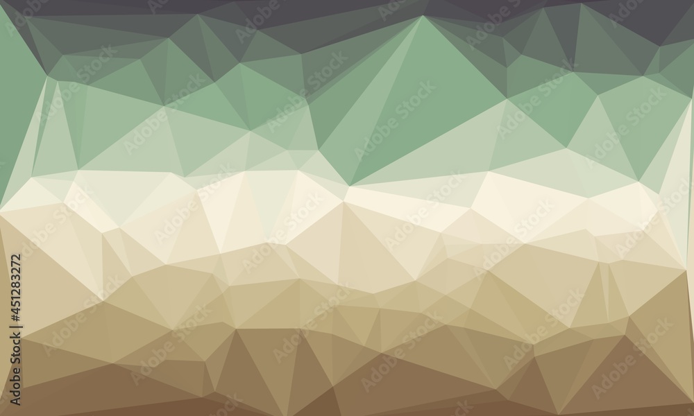 Fototapeta premium vibrant minimal multicolored polygonal background