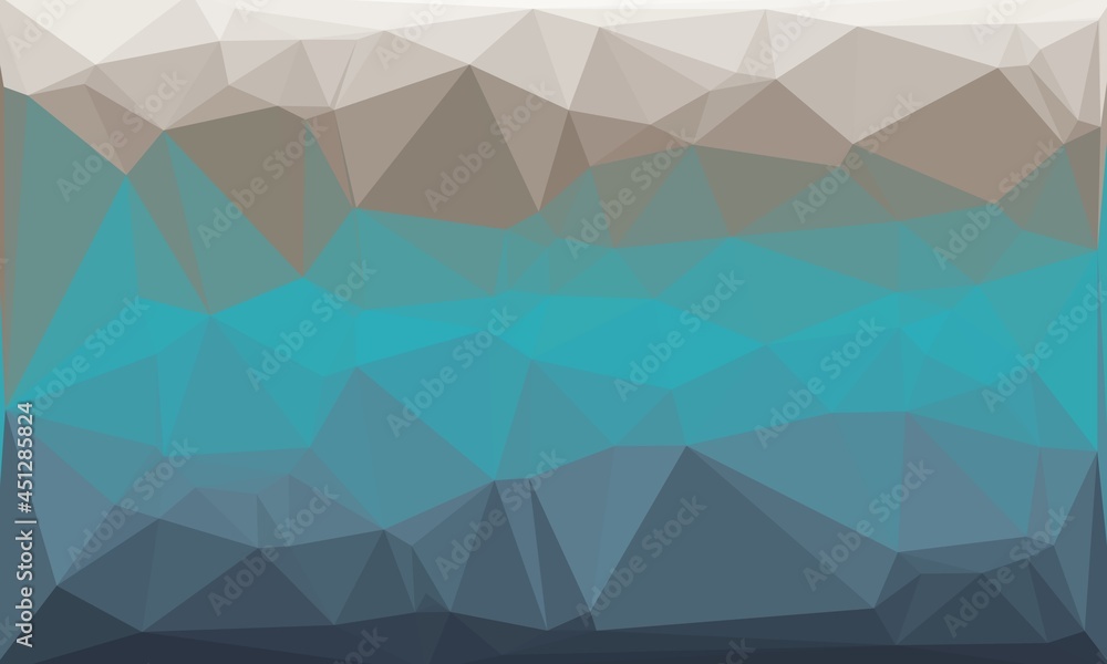 Obraz premium vibrant creative prismatic background with polygonal pattern