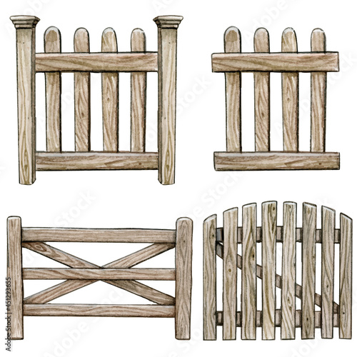 wrought fence