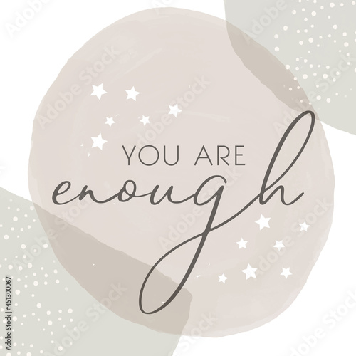 Inspirational quote background