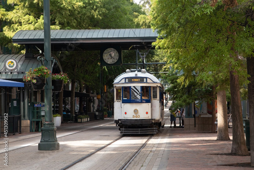 Downtown Vintage Trolley in Memphis Tennessee
