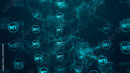 Wallpaper Mural NFTs non-fungible token NFT digital files underpinned by blockchain technology Torontodigital.ca