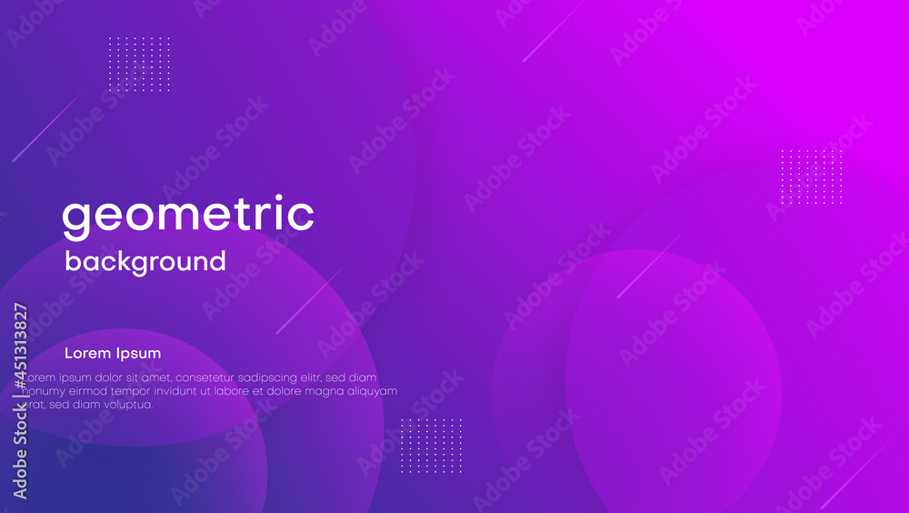 abstract gradient geometric background with purple color