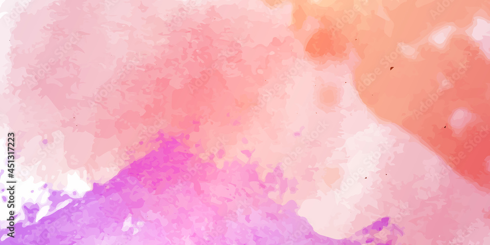 Fototapeta premium Hand painted watercolor brush stroked background. abstract pastel watercolor background vector illustration