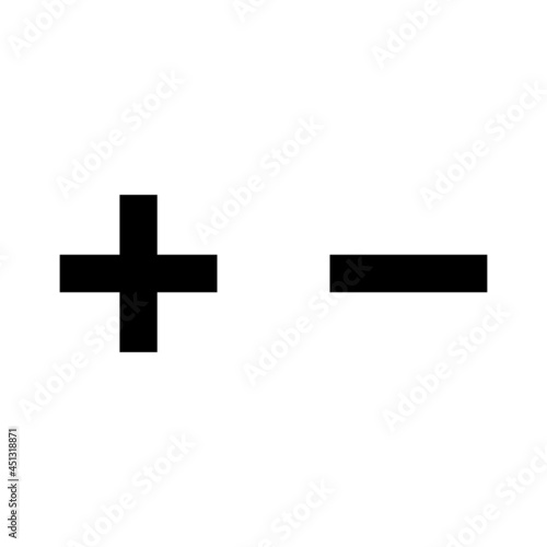 Plus and minus icon