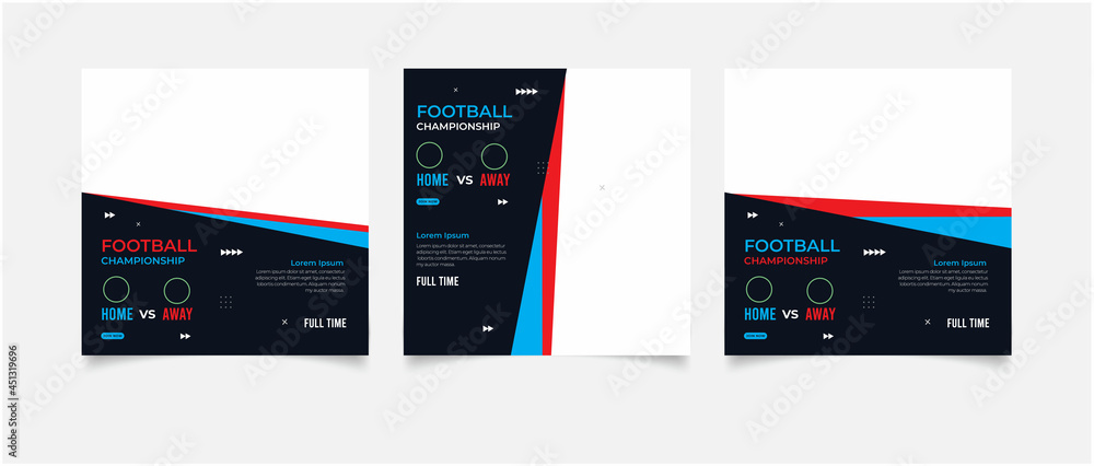 Football for social media posts Football for social media posts