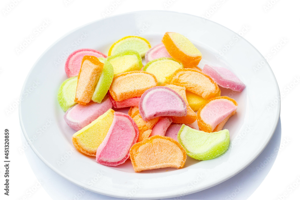 Colorful marmalade candies Colorful marmalade candies
