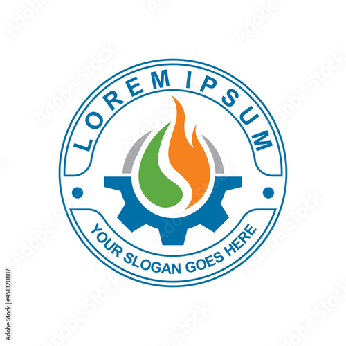 oil and gas logo , industrial logo
