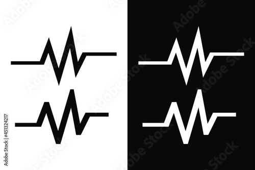 Health care concept with black and white background. Very suitable various business purposes also for symbol, logo, company name, brand name, personal name, icon and many more.