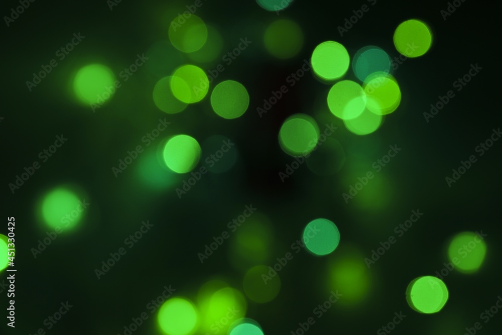 Blurred lights - bokeh style Blurred lights - bokeh style