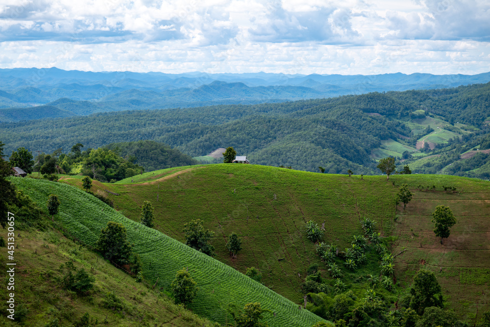 Lanscape of Mountain at the north of thailand Lanscape of Mountain at the north of thailand