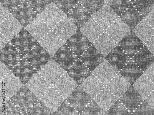 Argyle pattern texture photo