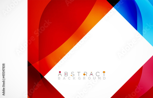 Minimal background. Abstract square shape with round corners created with wavy forms. Vector Illustration For Wallpaper, Banner, Background, Landing Page Free Download Minimal background. Abstract square shape with round corners created with wavy forms. Vector Illustration For Wallpaper, Banner, Background, Landing Page - GFXLoad