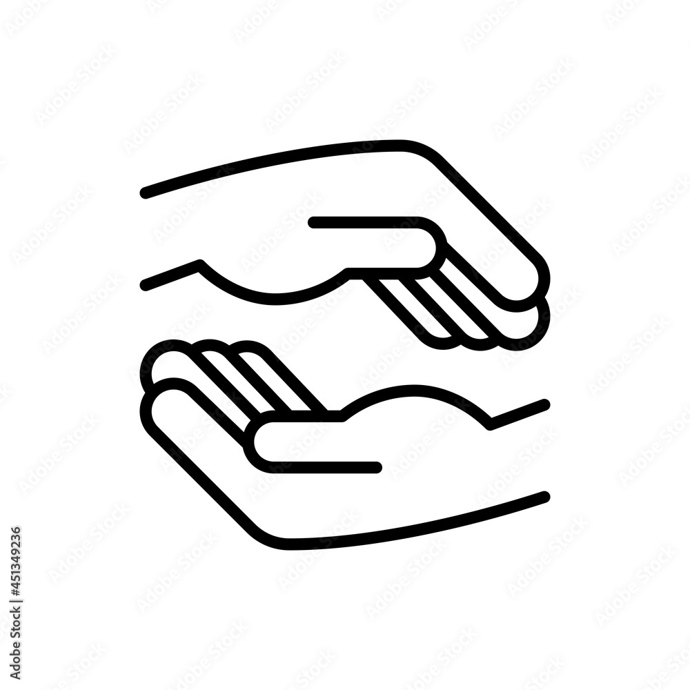 Obraz premium Ergotherapy thin line icon, occupational therapy. Rehabilitation procedure, physical recovery for disabled. Modern vector illustration