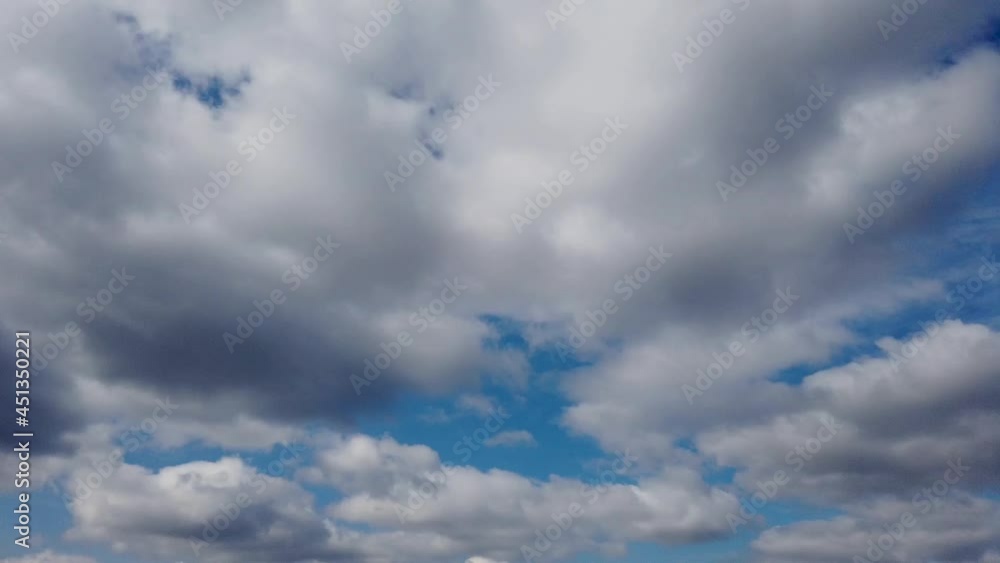 Dynamic time-lapse movement and the formation of clouds in the sky Dynamic time-lapse movement and the formation of clouds in the sky