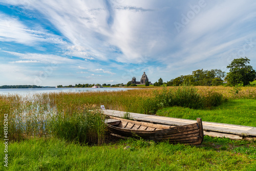 Typical landscape of the Kizhi island.