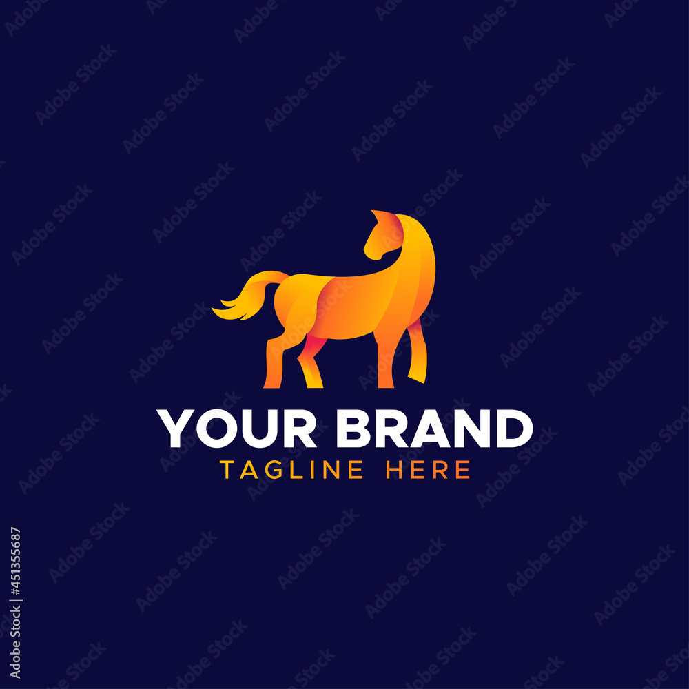 Animal Gradient Brand For Company Animal Gradient Brand For Company