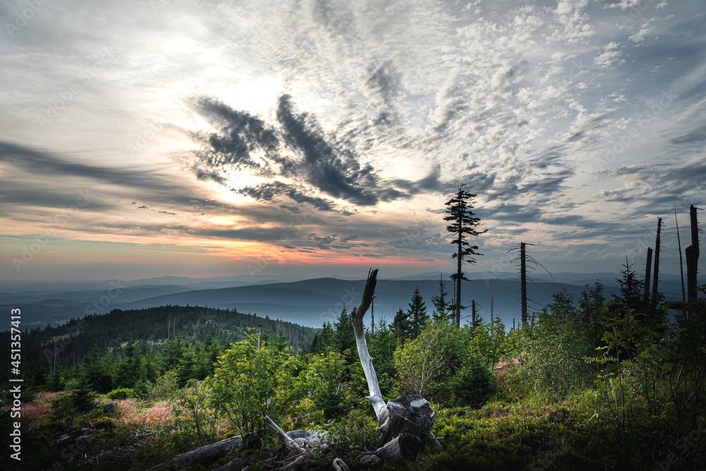 Obraz premium Dreisesselberg Bayerischer Wald