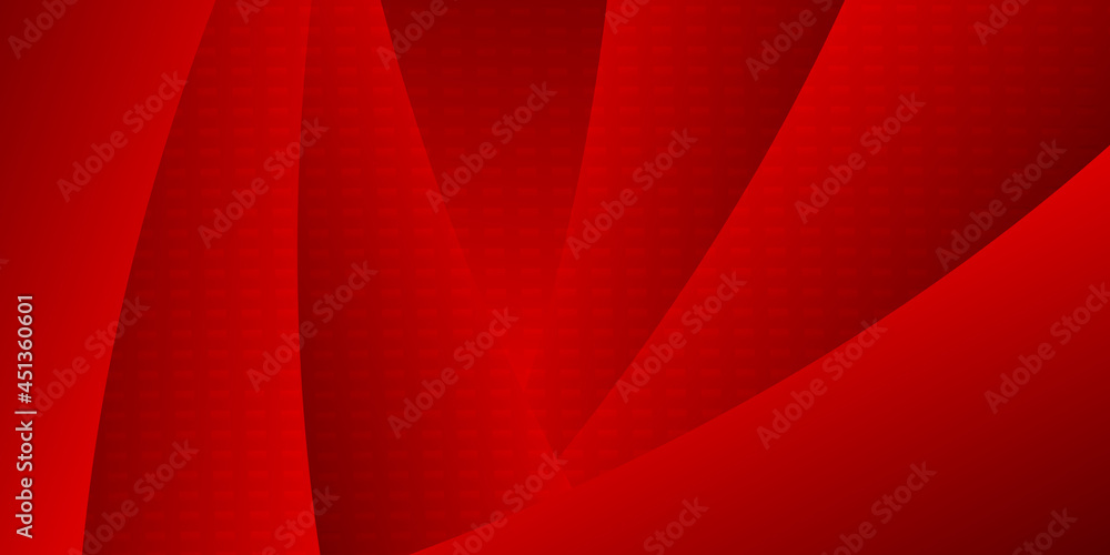 Obraz premium Paper cut red background