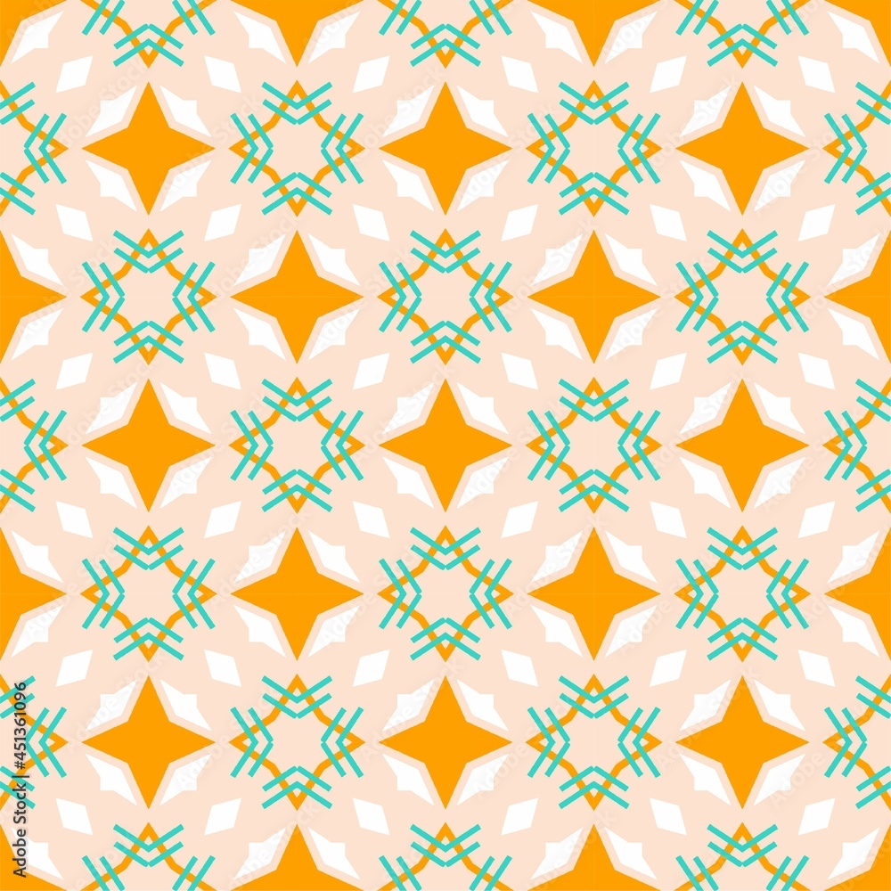 Fototapeta premium Seamless shape ornament. Abstract pattern modern design ready for print