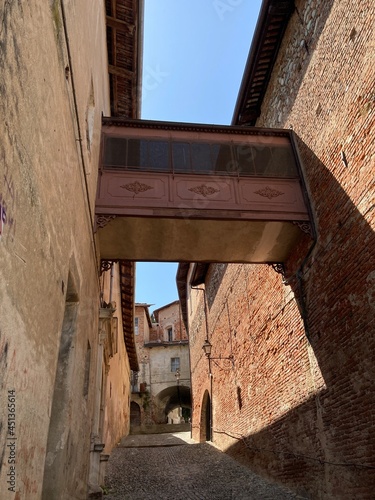 scorcio di palazzo a Saluzzo