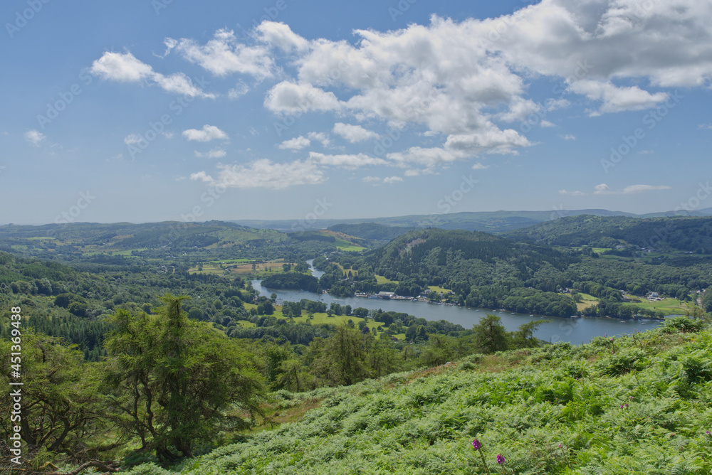 View Of Lake Windermere From Gummer’s How