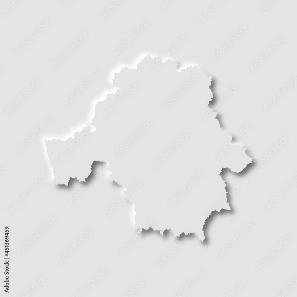 Belarus map in neumorphism style, vector illustration Belarus map in neumorphism style, vector illustration