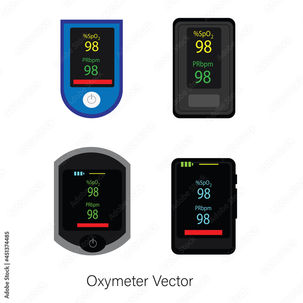 Oximeter Vector illustration, medical tools, oxygen meter match for your covid illustration or any healthy business purpose. Oximeter Vector illustration, medical tools, oxygen meter match for your covid illustration or any healthy business purpose.