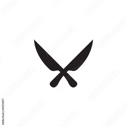 Knife icon symbol. vector illustration