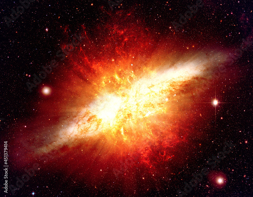 Fototapeta Naklejka Na Ścianę i Meble -  Gorgeous Galaxy - Elements of this Image Furnished by NASA