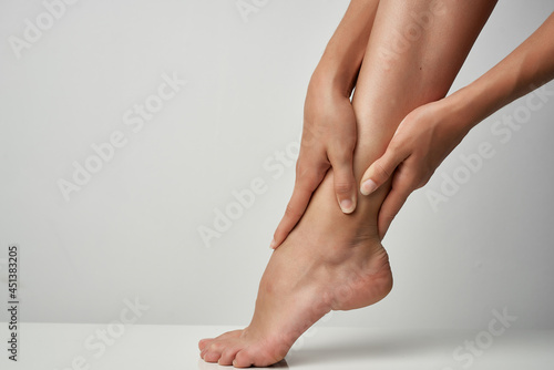 foot injury massage health problems medicine close-up © SHOTPRIME STUDIO
