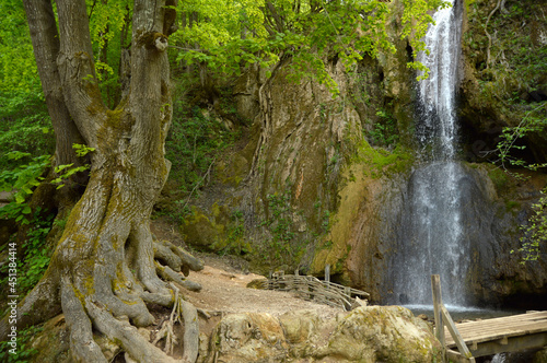 Waterfall Velika Ripaljka near Sokobanja  Serbia