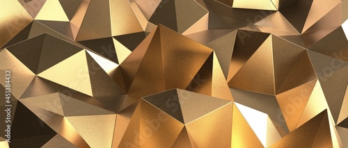 Luxury Golden Shiny Abstract Background