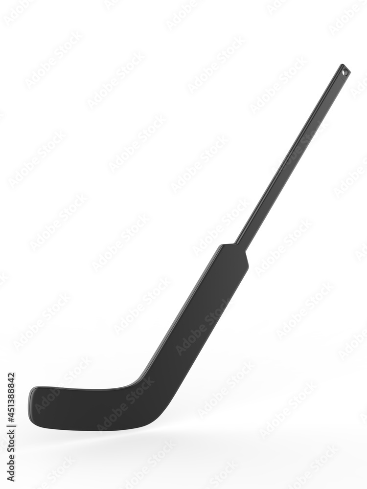Blank ice hockey stick template mock up, 3d render illustration. Blank ice hockey stick template mock up, 3d render illustration.