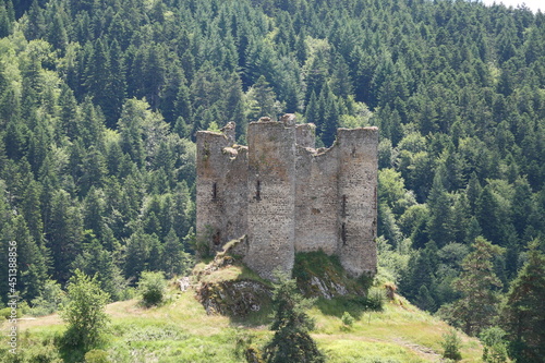 Chateau d'Alleuze, Cantal, Auvergne