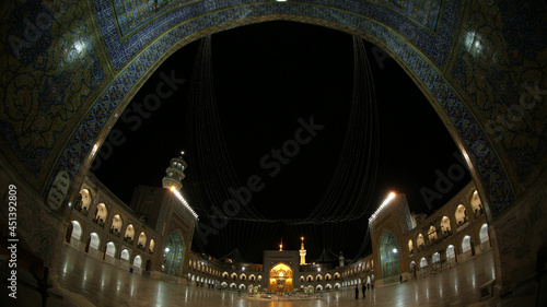 The shrine of Imam Ali bin Musa Al-Rida in Mashhad, Iran